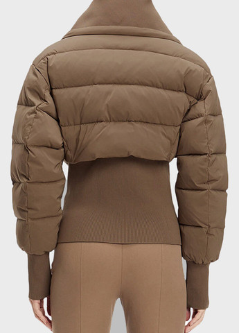 Коричневая зимняя куртка Calvin Klein