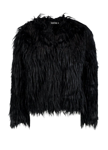 Чорна демісезонна куртка Boohoo