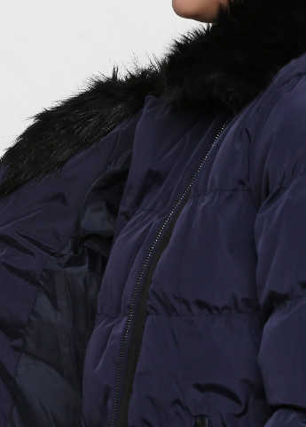 Темно-синяя зимняя куртка White Goose