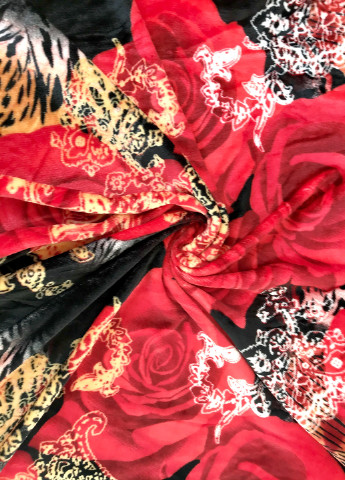 Плед мікрофібра пухнатий і густий, 170*250см "Червона троянда" Mulberry-Home (197278695)