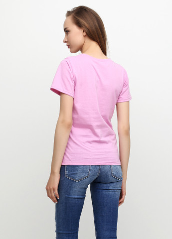 Світло-рожева літня футболка Shik