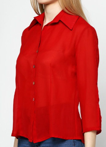 Красная демисезонная блуза Key