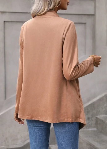 Бежевый демисезонный кардиган SHEIN