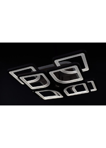 Люстра потолочная LED с пультом A2281/4+4S-RGB-cf Коричневый 11х43х43 см. Sunnysky (253627038)