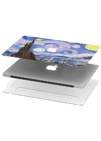 Чохол пластиковий для Apple MacBook Pro Retina 13 A1502/А1425 Vincent Van Gogh Starry Night (6352-2326) MobiPrint (218987799)