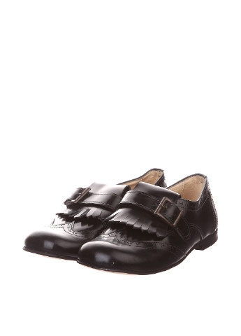 Черные туфли без каблука Petits Petons