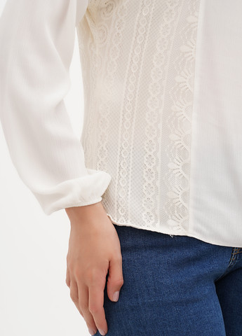 Молочная блуза Sassofono Club