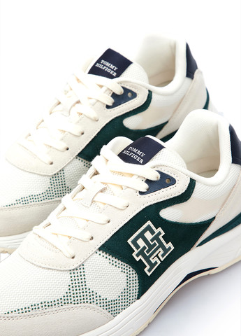 Светло-бежевые летние кроссовки Tommy Hilfiger