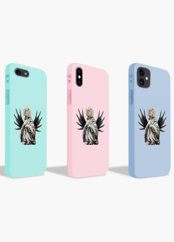 Чехол силиконовый Apple Iphone 11 Pro Билли Айлиш Ренессанс (Billie Eilish Renaissance) Белый (9231-1205) MobiPrint (219356593)