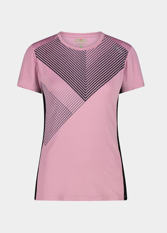 Рожева літня футболка CMP WOMAN TRAIL T-SHIRT