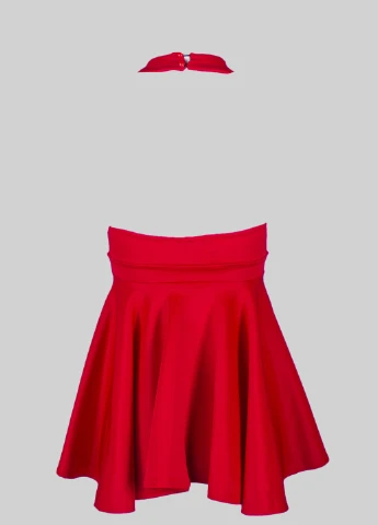 Красное кэжуал платье Boohoo однотонное