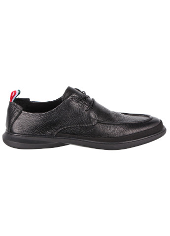 Черные мужские туфли 196886 Cosottinni на шнурках