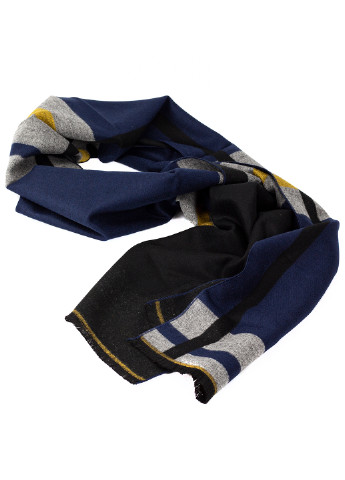Чоловічий шарф у клітку синій LuxWear ms10011 (251712966)