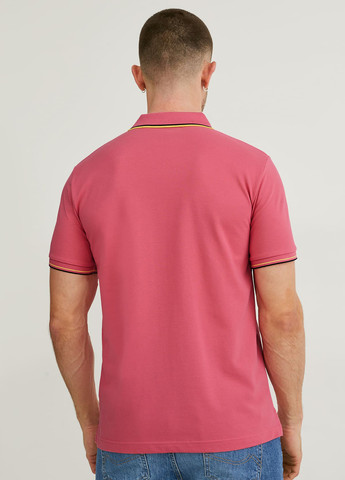 Розовая футболка-футболка для мужчин C&A с рисунком