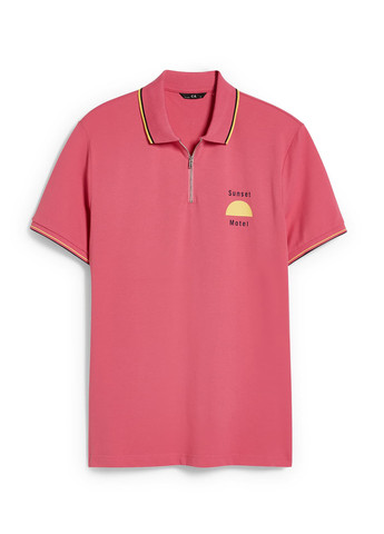 Розовая футболка-футболка для мужчин C&A с рисунком