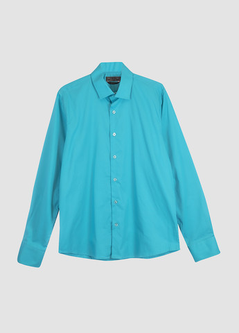 Голубой кэжуал рубашка однотонная BROX SISTER