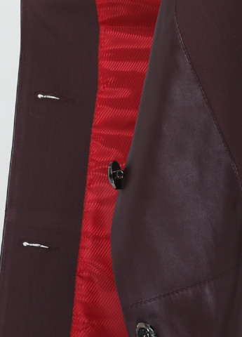 Бордовая демисезонная куртка PUBLIC&PRIVATE