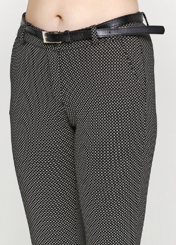 Черные кэжуал демисезонные брюки LCK FASHION