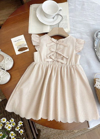 Кремова сукня SHEIN (367435916)