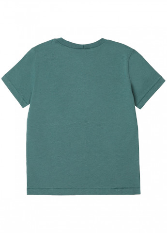 Темно-бирюзовая летняя футболка United Colors of Benetton