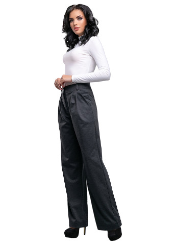 Темно-серые кэжуал демисезонные брюки ST-Seventeen