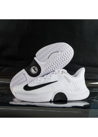 Білі кросівки court air zoom gp turbo демісезон Nike