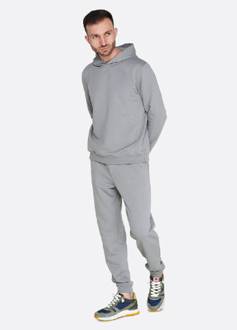 Світло-сірий демісезонний костюм (худі, брюки) брючний Lotto LIFE`S SUIT HD