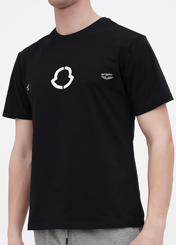Черная футболка Moncler