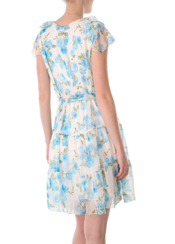 Блакитна кежуал сукня Joleen з квітковим принтом