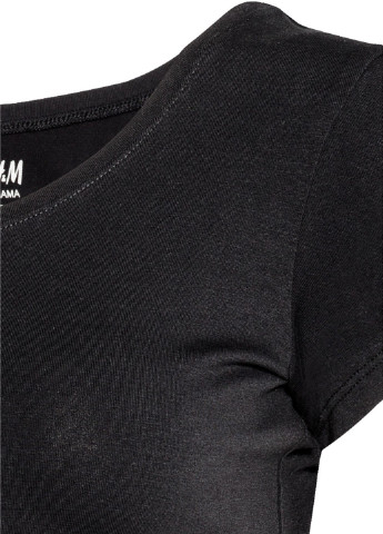 Чорна кежуал плаття для вагітних H&M однотонна