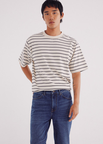 Синие демисезонные слим джинсы Springfield