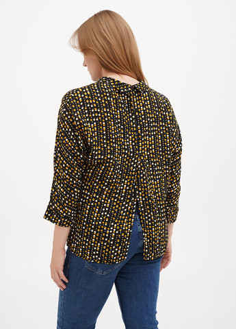 Гірчична блуза Sassofono