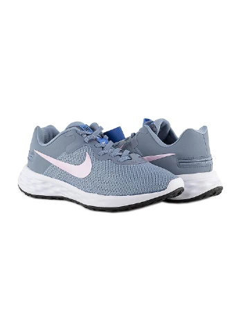 Кросівки W REVOLUTION 6 FLYEASE NN WD Nike блакитні демісезони (254669690)