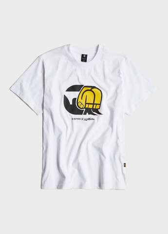Белая футболка G-Star Raw
