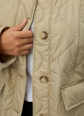 Светло-бежевая демисезонная куртка куртка-лайнер Vero Moda