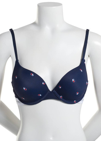 Синій бюстгальтер Tommy Hilfiger з кісточками нейлон