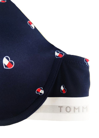 Синій бюстгальтер Tommy Hilfiger з кісточками нейлон