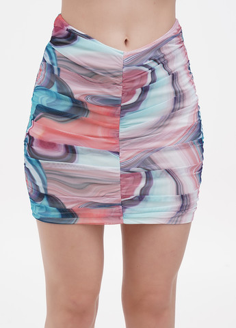 Разноцветная кэжуал с абстрактным узором юбка Nly by Nelly