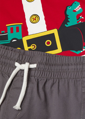 Червона всесезон піжами (лонгслів, штани) лонгслив + брюки H&M