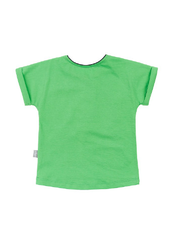 Зеленая летняя футболка Ляля