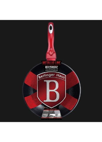 Сковорода-вок Metallic Line Burgundy Edition BH-6166 30 см Berlinger Haus (253571571)