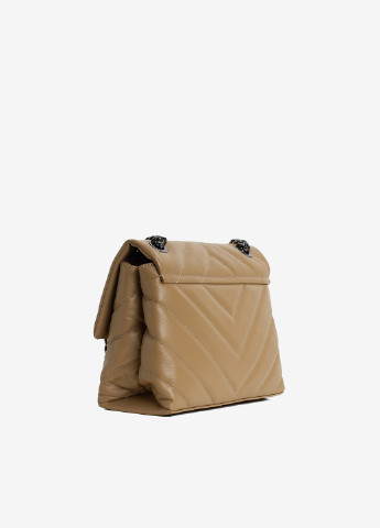 Сумка женская кожаная на цепочках кросс-боди средняя Сrossbody Nappa Regina Notte (250464712)