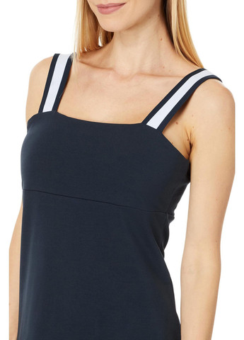 Чорна кежуал сукня з відкритою спиною Tommy Hilfiger однотонна