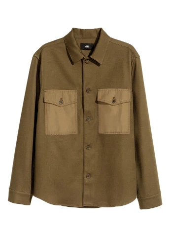 Оливковая (хаки) вітровка,хакі, H&M