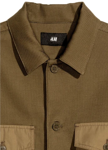 Оливковая (хаки) вітровка,хакі, H&M