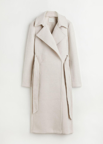 Светло-серое демисезонное Пальто H&M