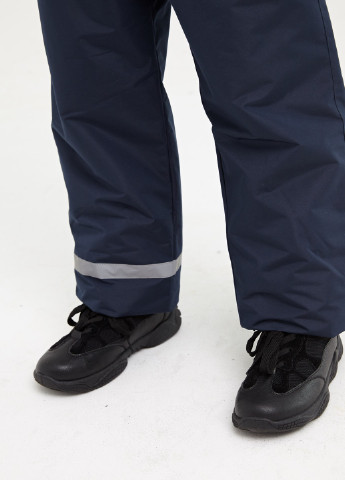 Темно-синие спортивные демисезонные брюки прямые SELA