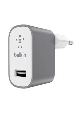 Мережеве ЗУ Belkin usb mixit premium (usb 2.4amp), gray (f8m731vfgry) (137882384)