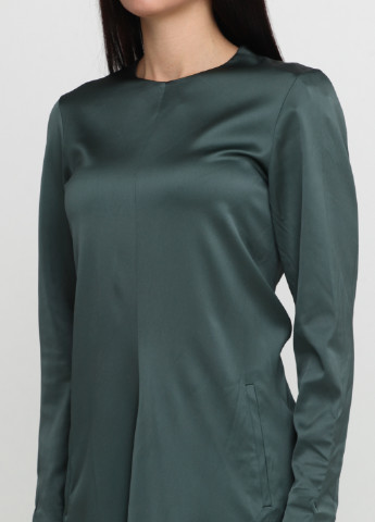 Темно-зеленое кэжуал платье Cos однотонное