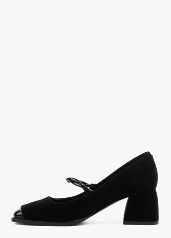 Le'BERDES Туфли черный з натуральная кожа, натуральная замша, украина — демисезон (302137773)